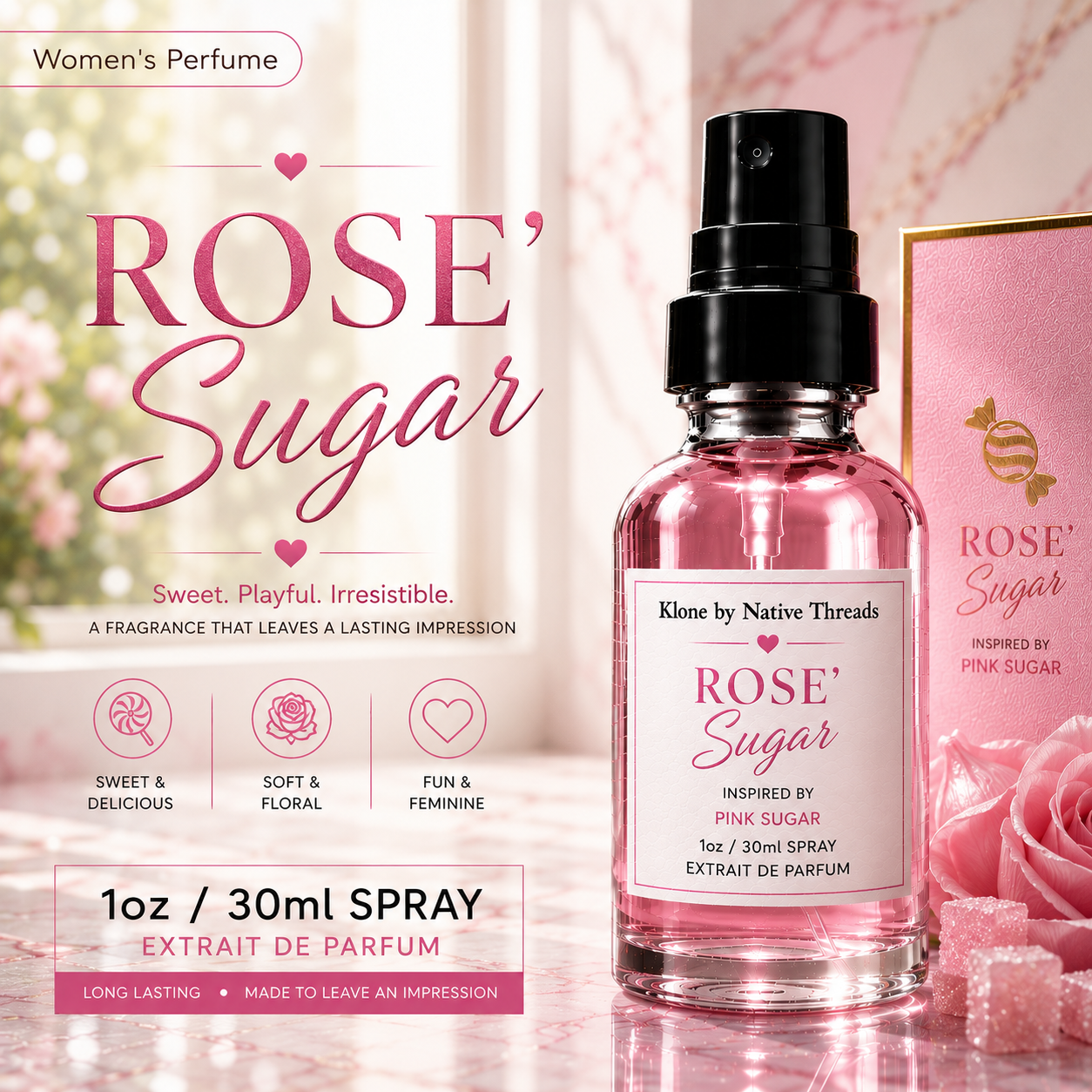 Rose' Sugar