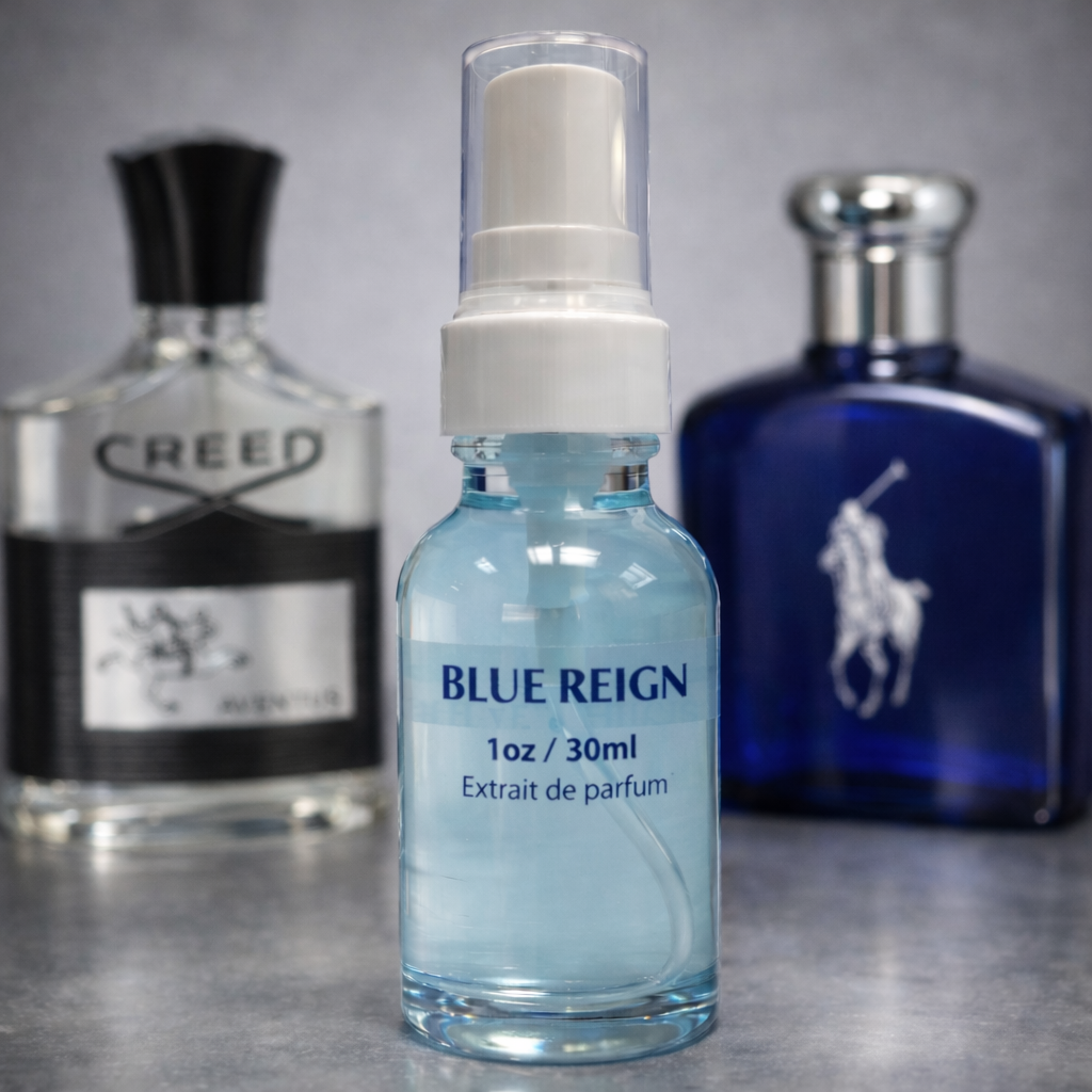Blue Reign Cologne 1oz 30ml Extrait de Parfum Long Lasting Men’s Spray